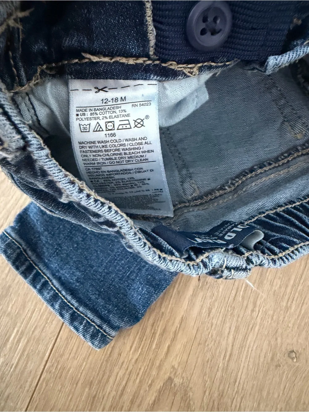 Old Navy Toddler Karate Skinny Stretch Denim Jeans